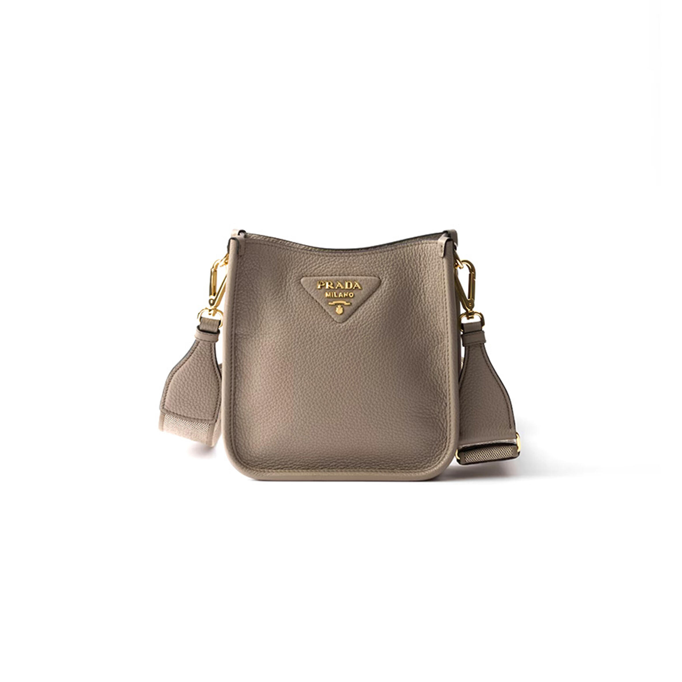 PRADA LEATHER MINI SHOULDER BAG 1BH191 (20*19*6cm)